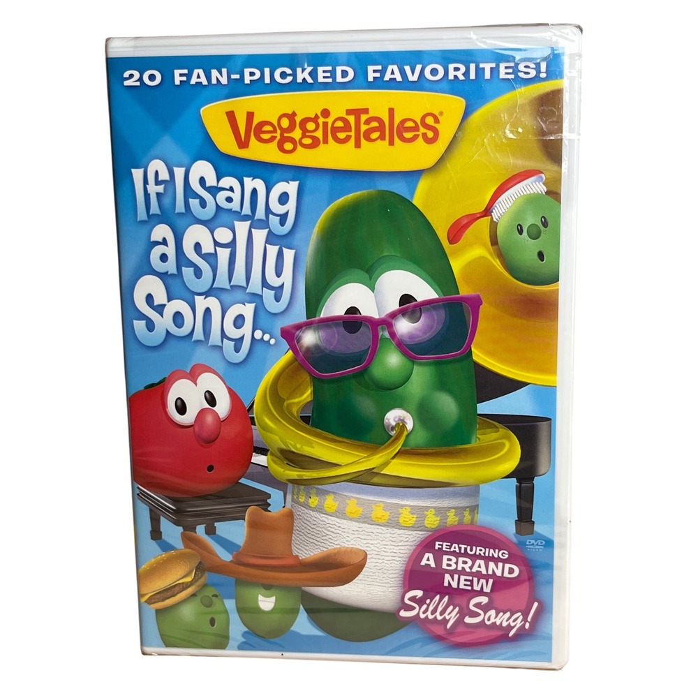 VeggieTales If I Sang a Silly Song DVD 20 Fan Favorites Big Idea 2011 New Sealed